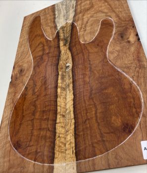 Top African Koa 7mm, 2-pcs. Unique Piece #066